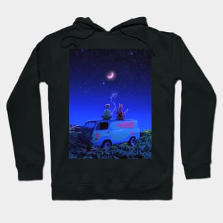 Un descanso después de resolver misterios 🌙 Hoodie